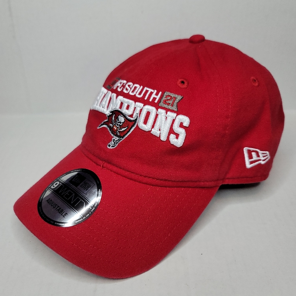 Tampa Bay Buccaneers New Era 2021 NFC South Division Champions Adjustable Hat